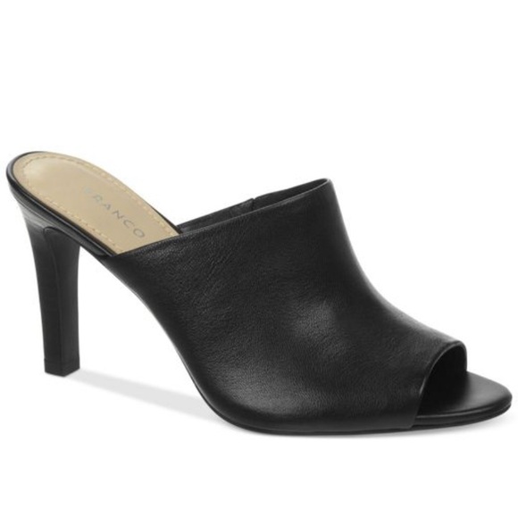 Franco Sarto Leather Quala Mule - Picture 1 of 9